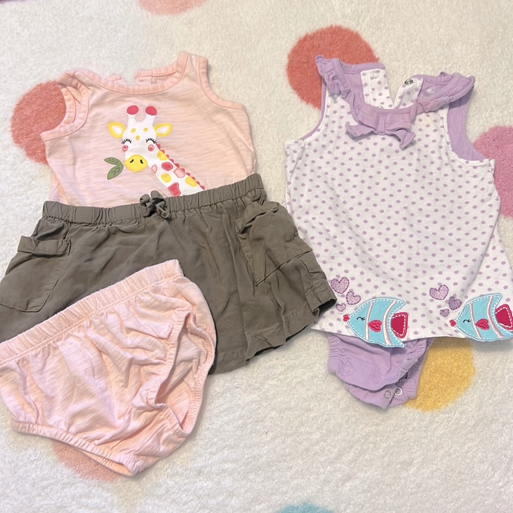Adorable dresses 3-6 month old